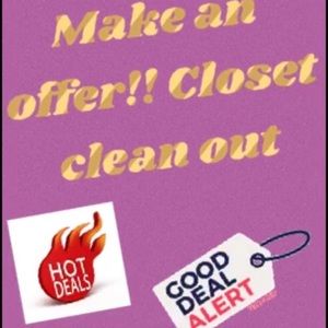 All reasonable offers accepted!!!!